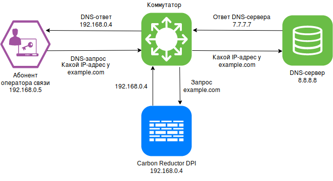 Dns фильтрация. Carbon reductor dpi это. DNS сервер коммутатор. DNS-ответ;.