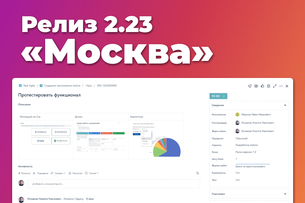 Релиз 2.23 Москва